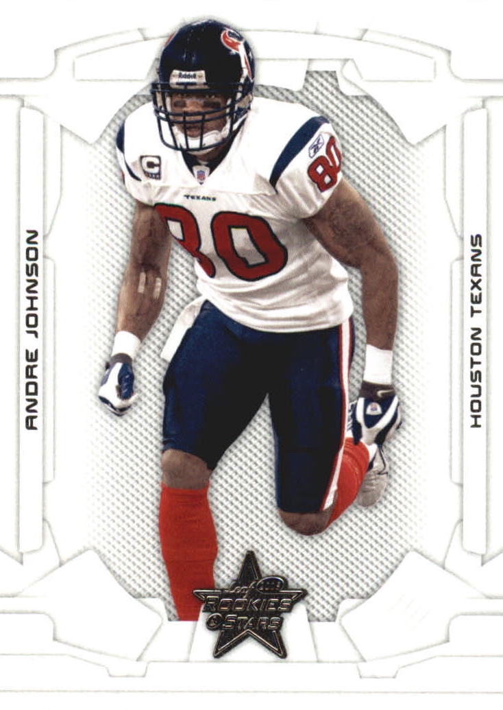 NFL 2008 Leaf Rookies and Stars - No 38 - Andre Johnson