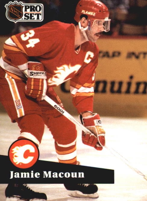 NHL 1991-92 ProSet French - No 338 - Jamie Macoun