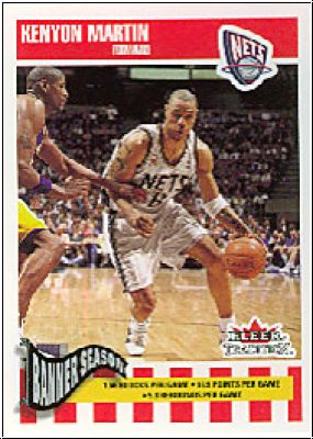 NBA 2002 / 03 Fleer Tradition - No 261 - Kenyon Martin