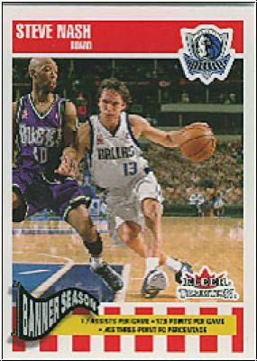 NBA 2002 / 03 Fleer Tradition - No 254 - Steve Nash