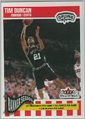 NBA 2002/03 Fleer Tradition - No 268 - Tim Duncan