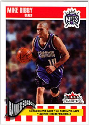 NBA 2002/03 Fleer Tradition - No. 267 - Mike Bibby