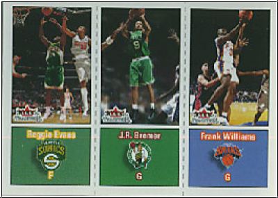 NBA 2002 / 03 Fleer Tradition - No 277 - Evans/Bremer/Williams