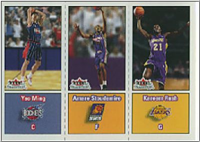 NBA 2002 / 03 Fleer Tradition - No 295 - Ming/Stoudamire/Rush