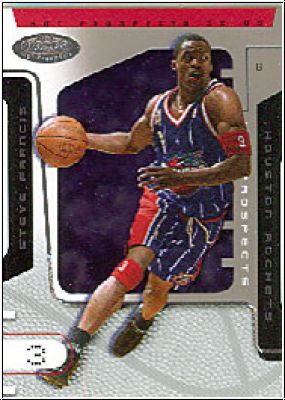 NBA 2002 / 03 Hoops Hot Prospects - No 37 - Steve Francis