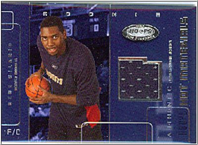 NBA 2002/03 Hoops Hot Prospects Hot Materials - No HM-NH - Nene Hilario