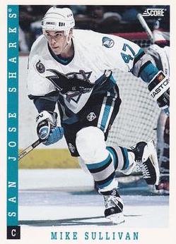 NHL 1993 / 94 Score - No 390 - Mike Sullivan