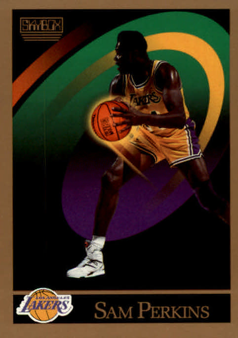 NBA 1990-91 SkyBox - No 391 - Sam Perkins