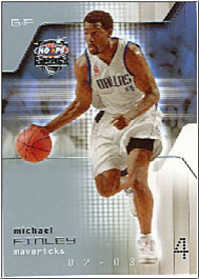 NBA 2002 / 03 Hoops Stars - No 64 - Michael Finley