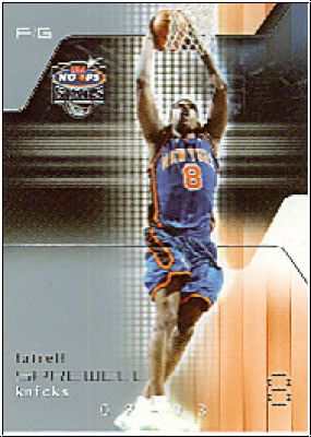 NBA 2002/03 Hoops Stars - No. 87 - Latrell Sprewell