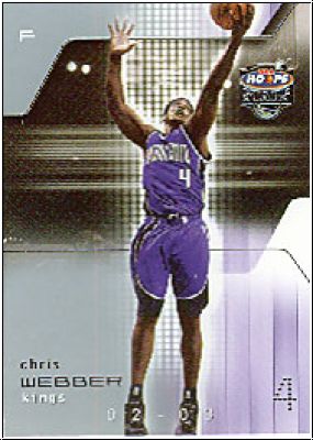 NBA 2002 / 03 Hoops Stars - No 128 - Chris Webber