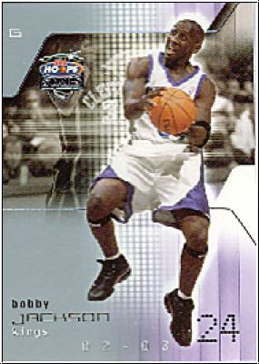 NBA 2002 / 03 Hoops Stars - No 135 - Bobby Jackson