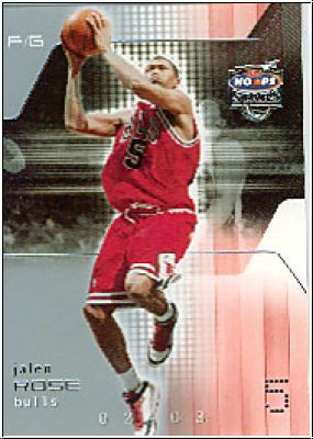 NBA 2002 / 03 Hoops Stars - No 154 - Jalen Rose