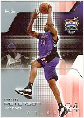 NBA 2002 / 03 Hoops Stars - No 158 - Morris Peterson