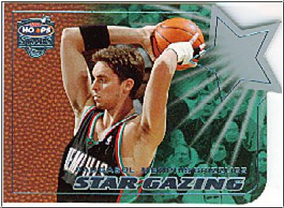 NBA 2002/03 Hoops Stars Star Gazing - No 12 of 25 SG - Pau Gasol