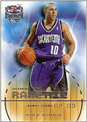 NBA 2002 / 03 Hoops Stars Rare Air - No 15 of 20 RA - Mike Bibby