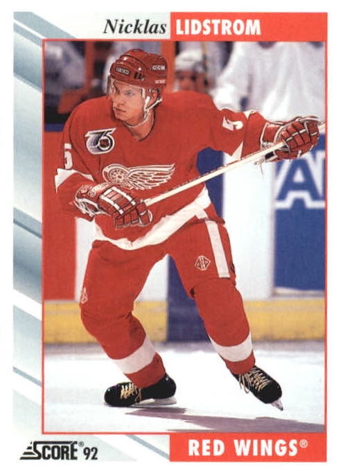 NHL 1992 / 93 Score - No 391 - Nicklas Lidstrom