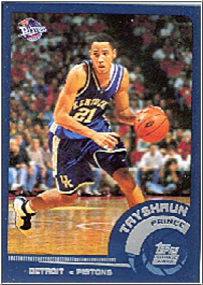 NBA 2002 / 03 Topps - No 207 - Tayshaun Prince