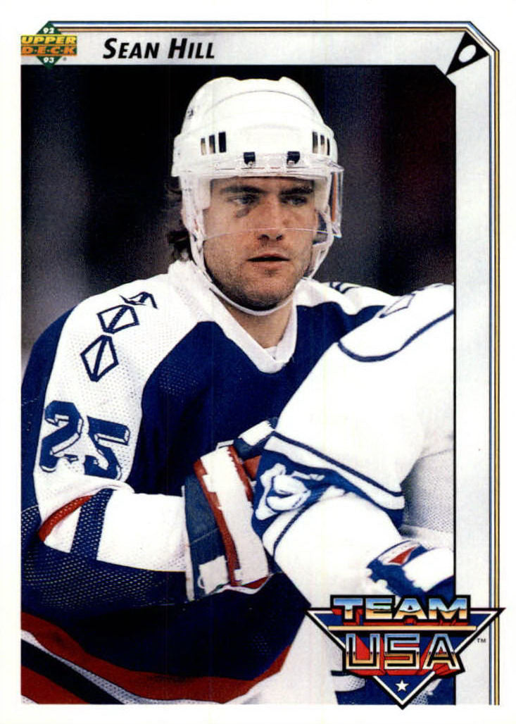 NHL 1992 / 93 Upper Deck - No 392 - Sean Hill