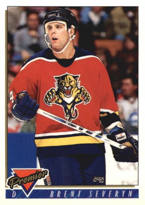 NHL 1993-94 OPC Premier - No 392 - Brent Severin