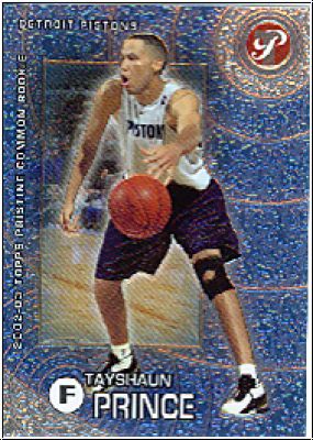 NBA 2002 / 03 Topps Pristine - No 117 - Tayshaun Prince