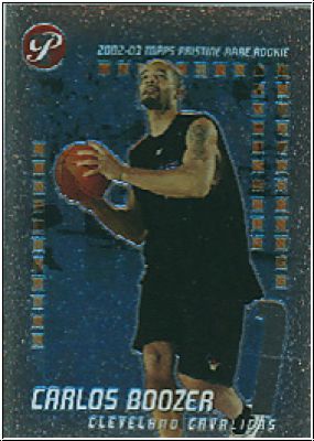 NBA 2002 / 03 Topps Pristine Refractor - No 12 - Carlos Boozer