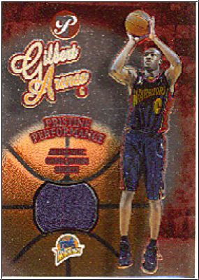 NBA 2002 / 03 Topps Pristine Performance - No PPE-GA - Gilbert Arenas