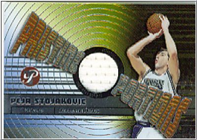 NBA 2002 / 03 Topps Pristine Portions - No PPO-PS - Peja Stojakovic