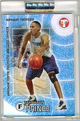 NBA 2002 / 03 Topps Pristine Refractor - No 117 - T. Prince