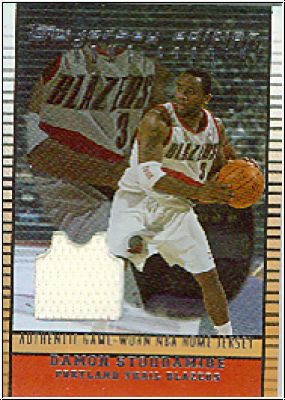 NBA 2002 / 03 Topps Jersey Edition Copper - No JE-DAS - Damon Stoudamire