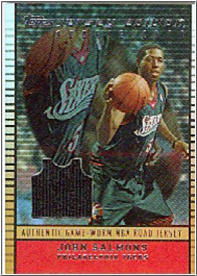 NBA 2002 / 03 Topps Jersey Edition Copper - No JE-JRS - John Salmons