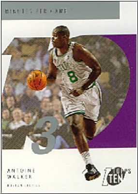 NBA 2002 / 03 Topps Ten - No 93 - Antoine Walker