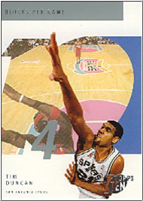 NBA 2002 / 03 Topps Ten - No 44 - Tim Duncan