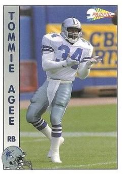 NFL 1992 Pacific - No 393 - Tommie Agee