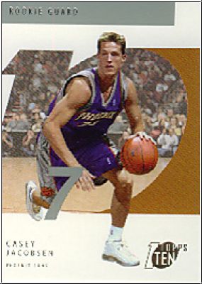 NBA 2002 / 03 Topps Ten - No 127 - Casey Jacobsen