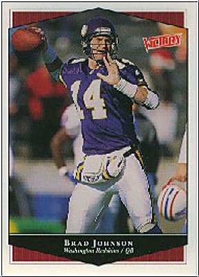 NFL 1999 Upper Deck Victory - No. 277 - Brad Johnson