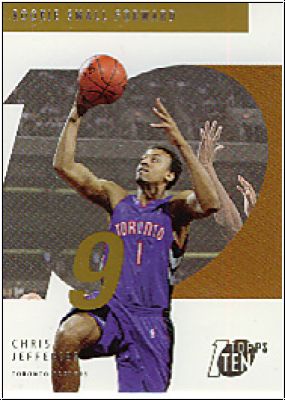 NBA 2002 / 03 Topps Ten Parallel - No 139 - Chris Jefferies