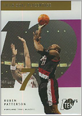 NBA 2002 / 03 Topps Ten Parallel - No 67 - Ruben Patterson