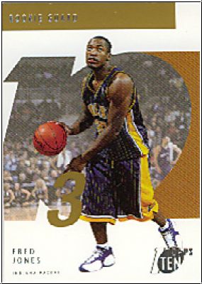 NBA 2002 / 03 Topps Ten Parallel - No 123 - Fred Jones