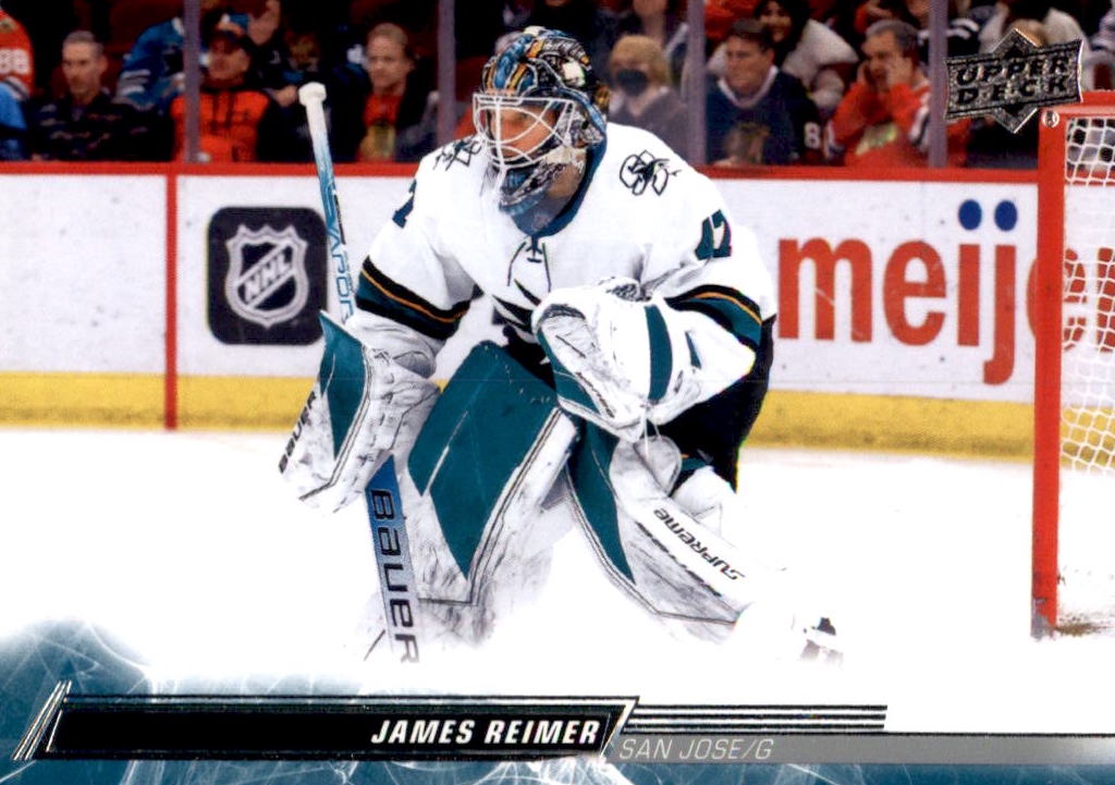 NHL 2022-23 Upper Deck - No 394 - James Reimer