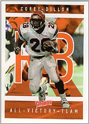 NFL 1999 Upper Deck Victory - No. 285 - Corey Dillon