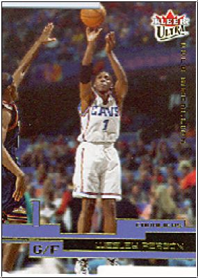 NBA 2002 / 03 Ultra Gold Medallion - No 130 - Wesley Person