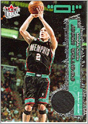 NBA 2002/03 Ultra O! Game Used - No 15 - Jason Williams