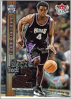 NBA 2002 / 03 Ultra Back 2 Back Game Used - No 5 - Chris Webber