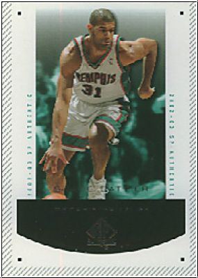 NBA 2002 / 03 SP Authentic - No 42 - Shane Battier