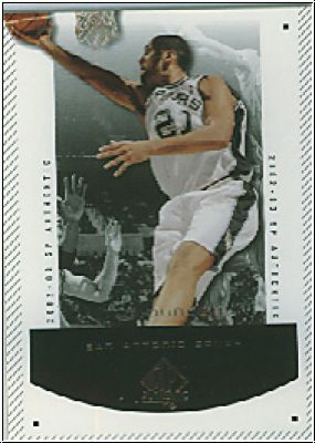 NBA 2002 / 03 SP Authentic - No 82 - Tim Duncan