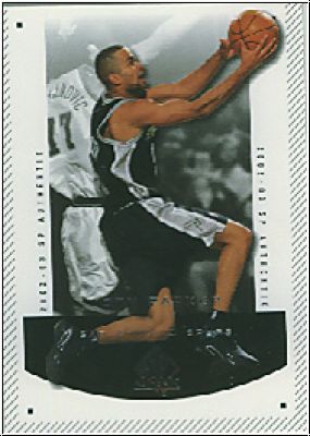 NBA 2002/03 SP Authentic - No 84 - Tony Parker