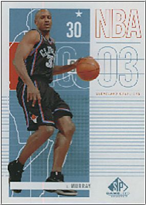 NBA 2002 / 03 SP Game Used - No 15 - Lamond Murray