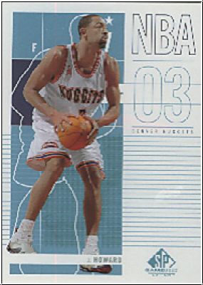 NBA 2002 / 03 SP Game Used - No 24 - Juwan Howard