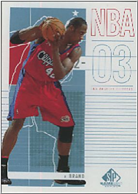 NBA 2002 / 03 SP Game Used - No 38 - Elton Brand